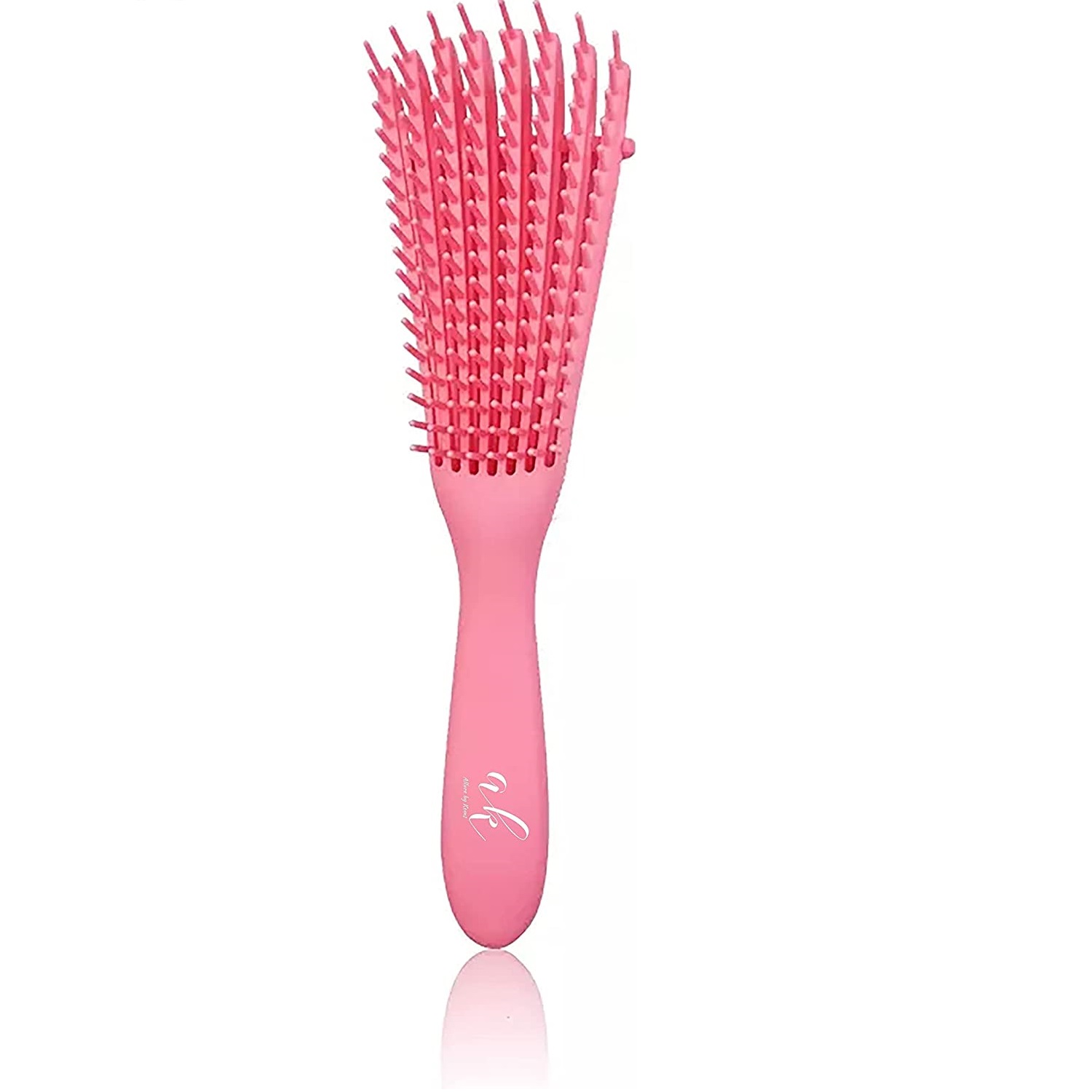 Pink Detangling Hairbrush for Wet and Dry Hair